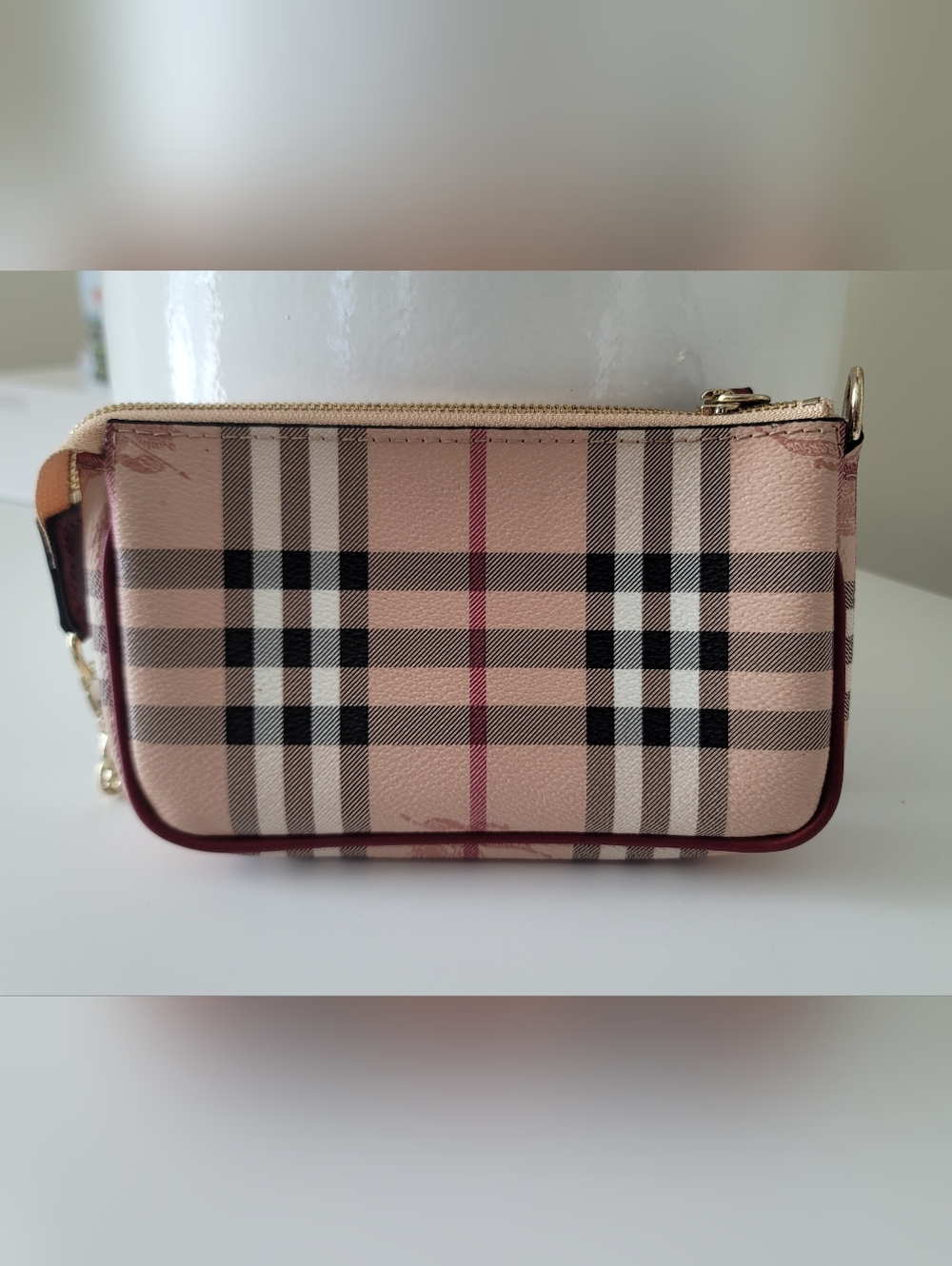 Burberry Leather Beige Handbag